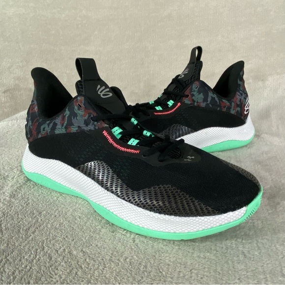 Under Armour Curry Splash Shoes Mens Size 12 Black Camo Basketball Low NEW main image 9